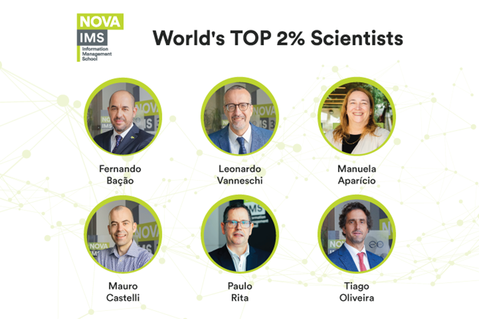 Six NOVA IMS professors recognized among the world's TOP 2% scientists, 2023 image